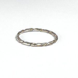 VERAMEAT Screw ring in sterling silver - size 5